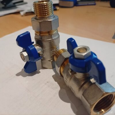 1/2 " KB hollandis golyóscsap kék